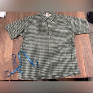 The North Face Olive Checkered Men's Shirt